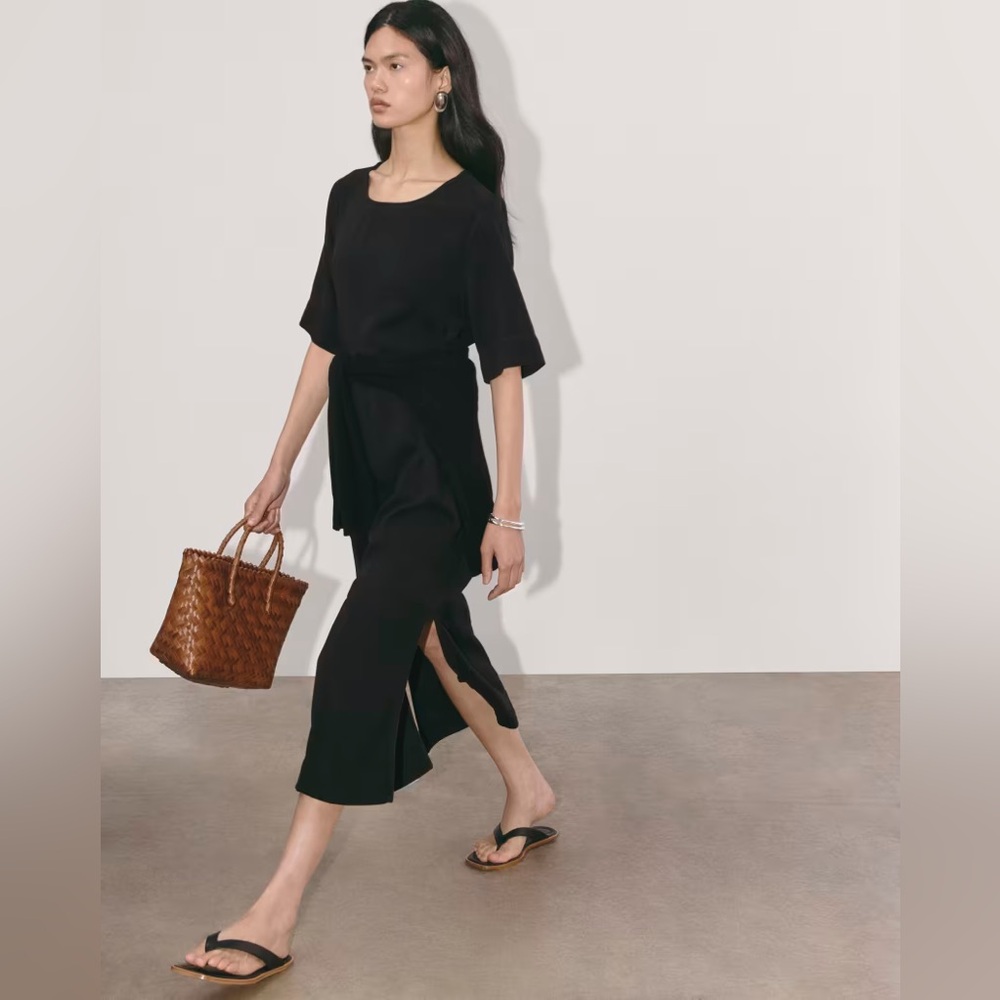 The Relaxed T-Shirt Dress in Buttersoft